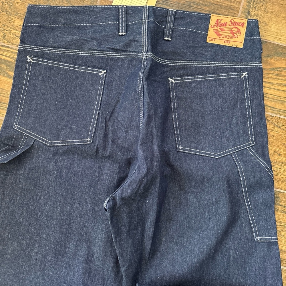 Non Stock Bronson Denim Jeans American Workwear Repro 34 Straight Discontinued